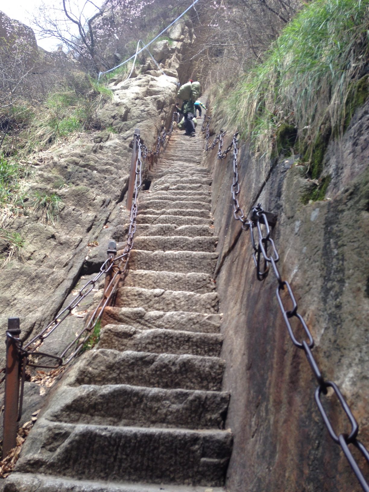 Stairs to Mount HuaShan