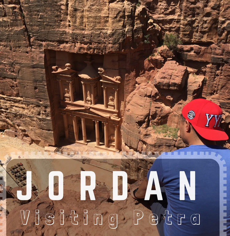 Visiting Petra in JORDAN